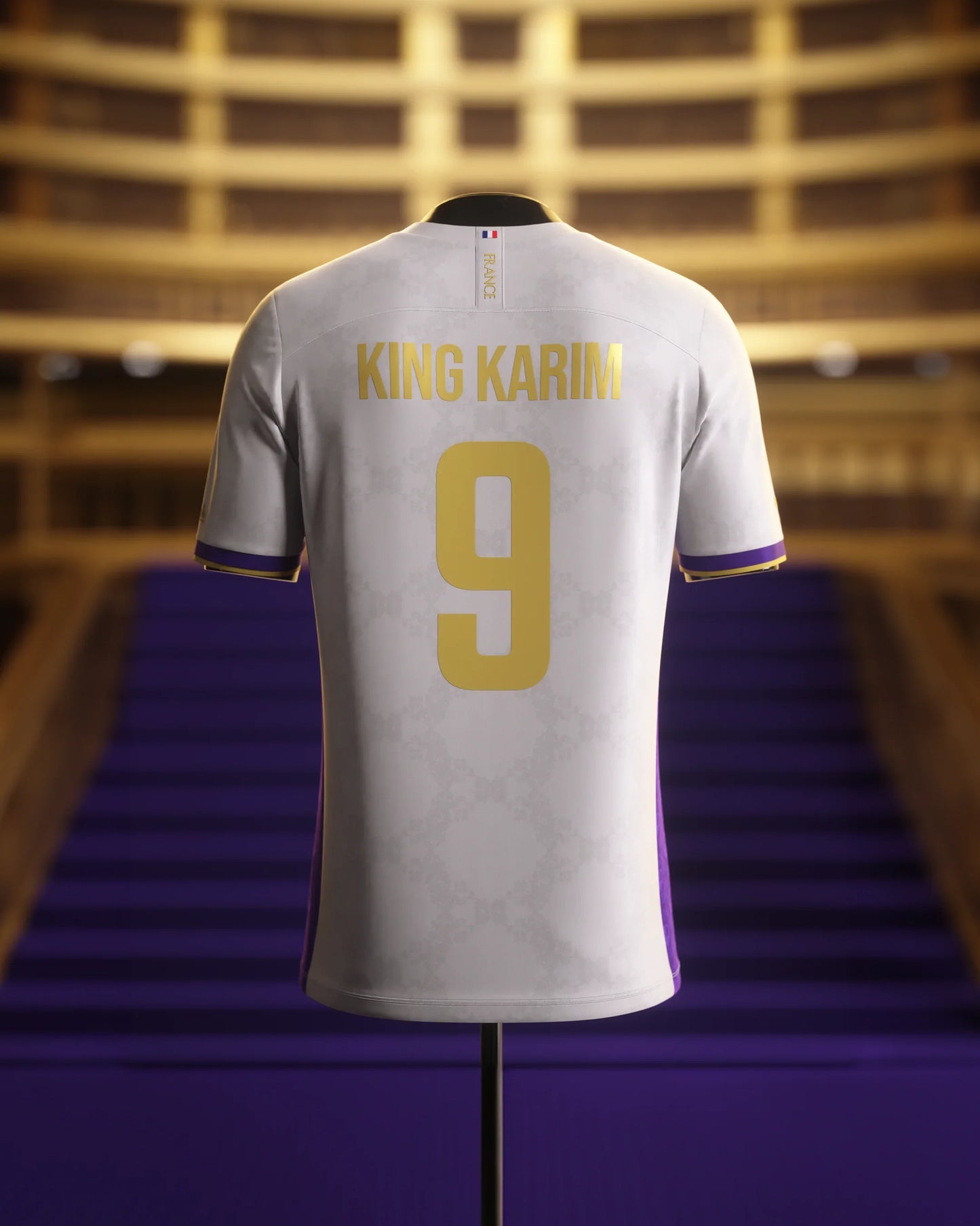 Camiseta Real Madrid Edición Especial “El Clásico” “KING KARIM”