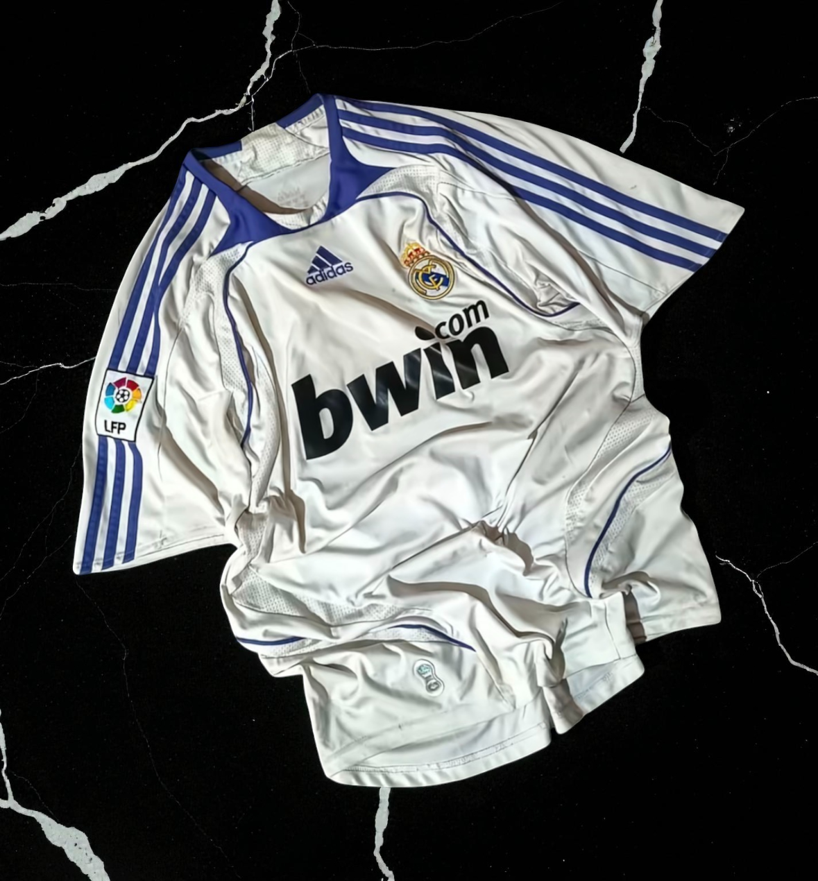 2007/2008 Retrò Real Madrid Casa