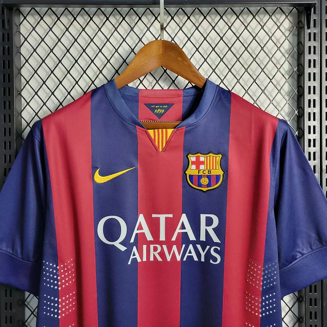 2014-2015 Retro Barcelona Home