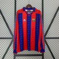 1995-1997 Barcellona Retrò Maglia a Maniche Lunghe