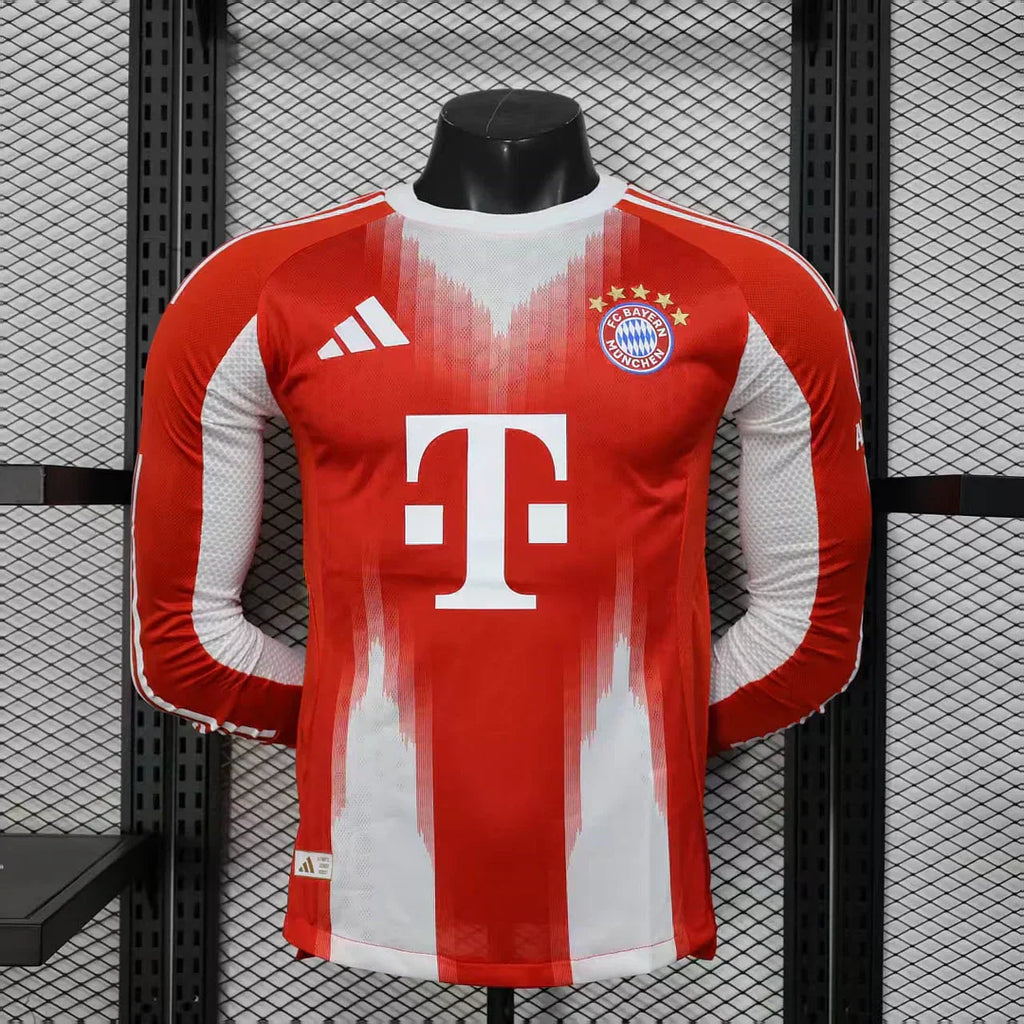 2025/2026 Bayern Munich Long Sleeve Home