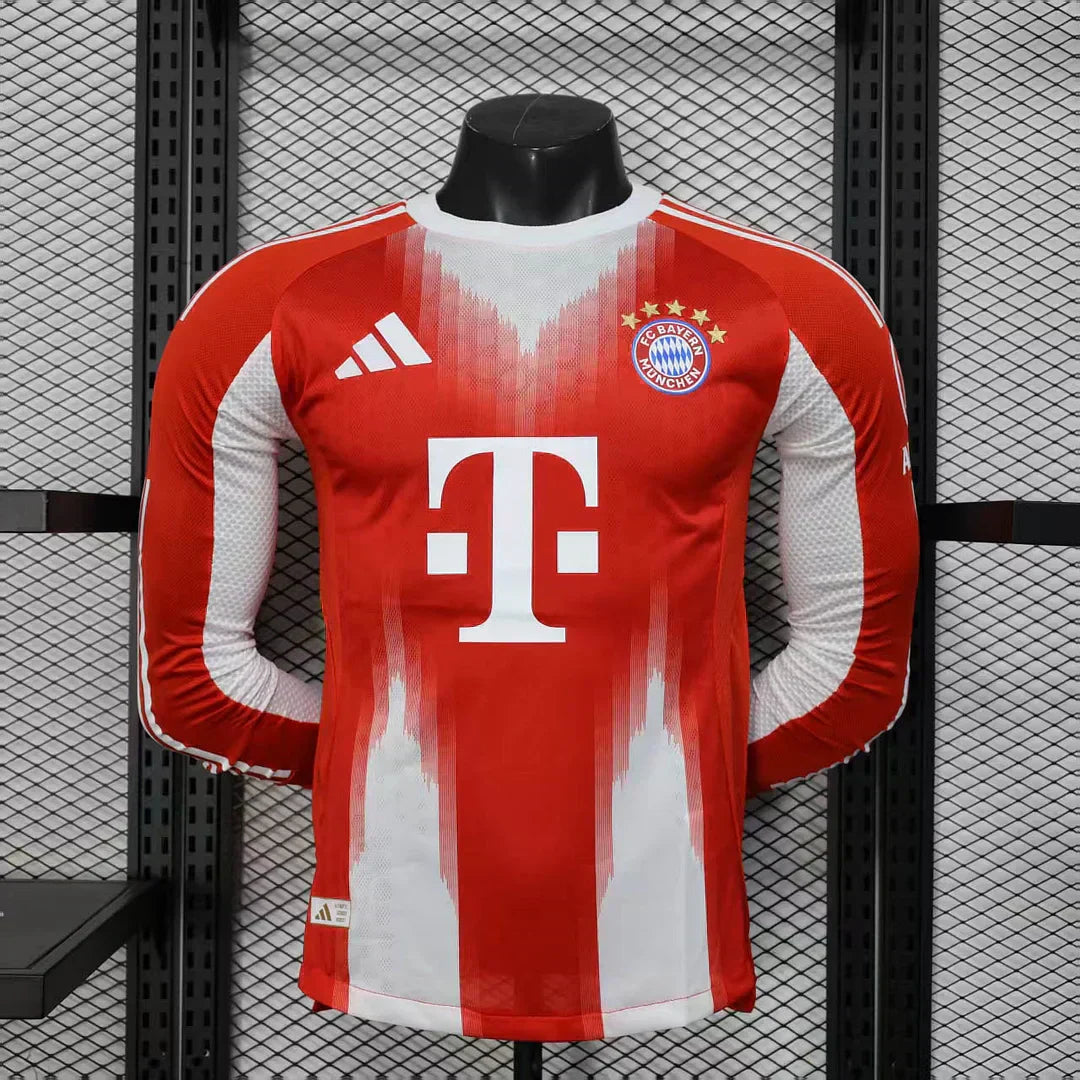 2025/2026 Bayern Munich Long Sleeve Home