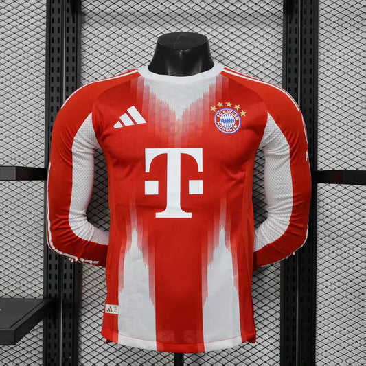 2025/2026 Bayern Munich Long Sleeve Home