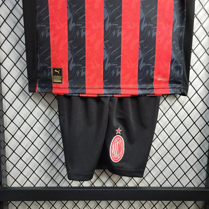 2025/2026 AC Milan Home Kit Kids' Size