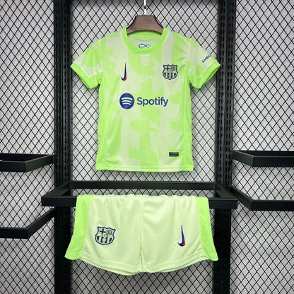 2024/2025 Barcelona Kit Alternativo da Trasferta Taglia Bambino