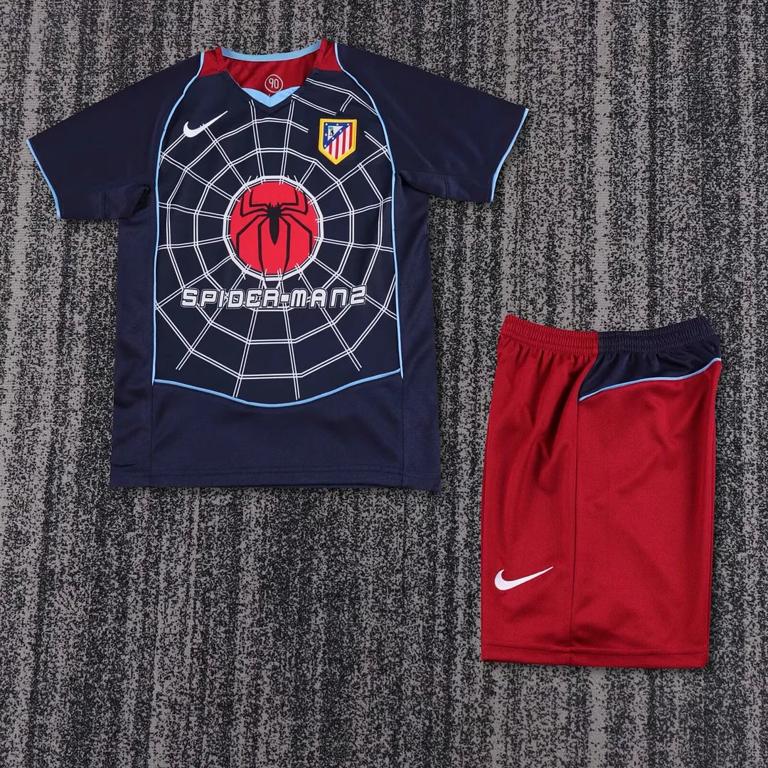 2004/2005 Maglia Retro Atletico Madrid Trasferta Taglia Bambino