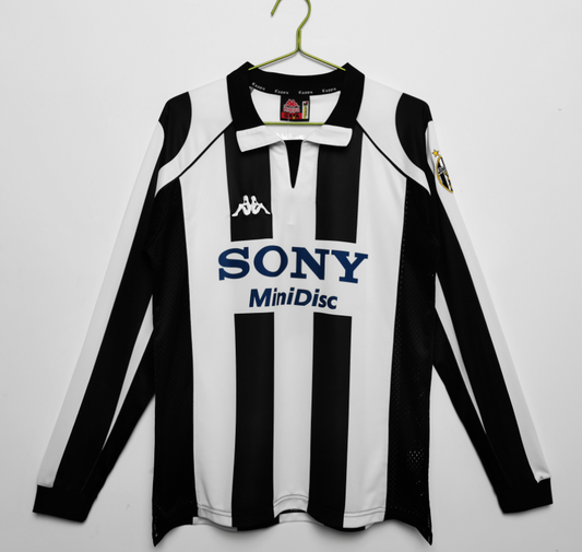 Juventus retrò 1997-1998 Home Manica Lunga