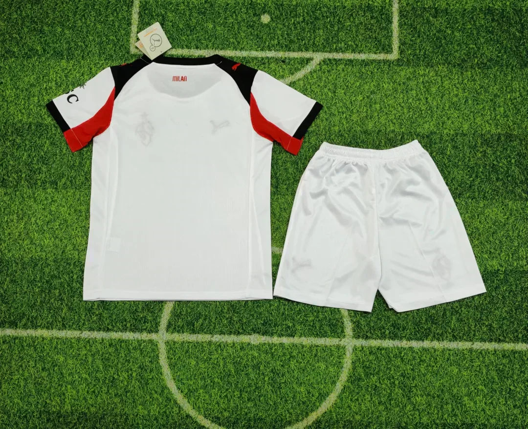 Kit Trasferta AC Milan 2025/2026 Taglia Bambino