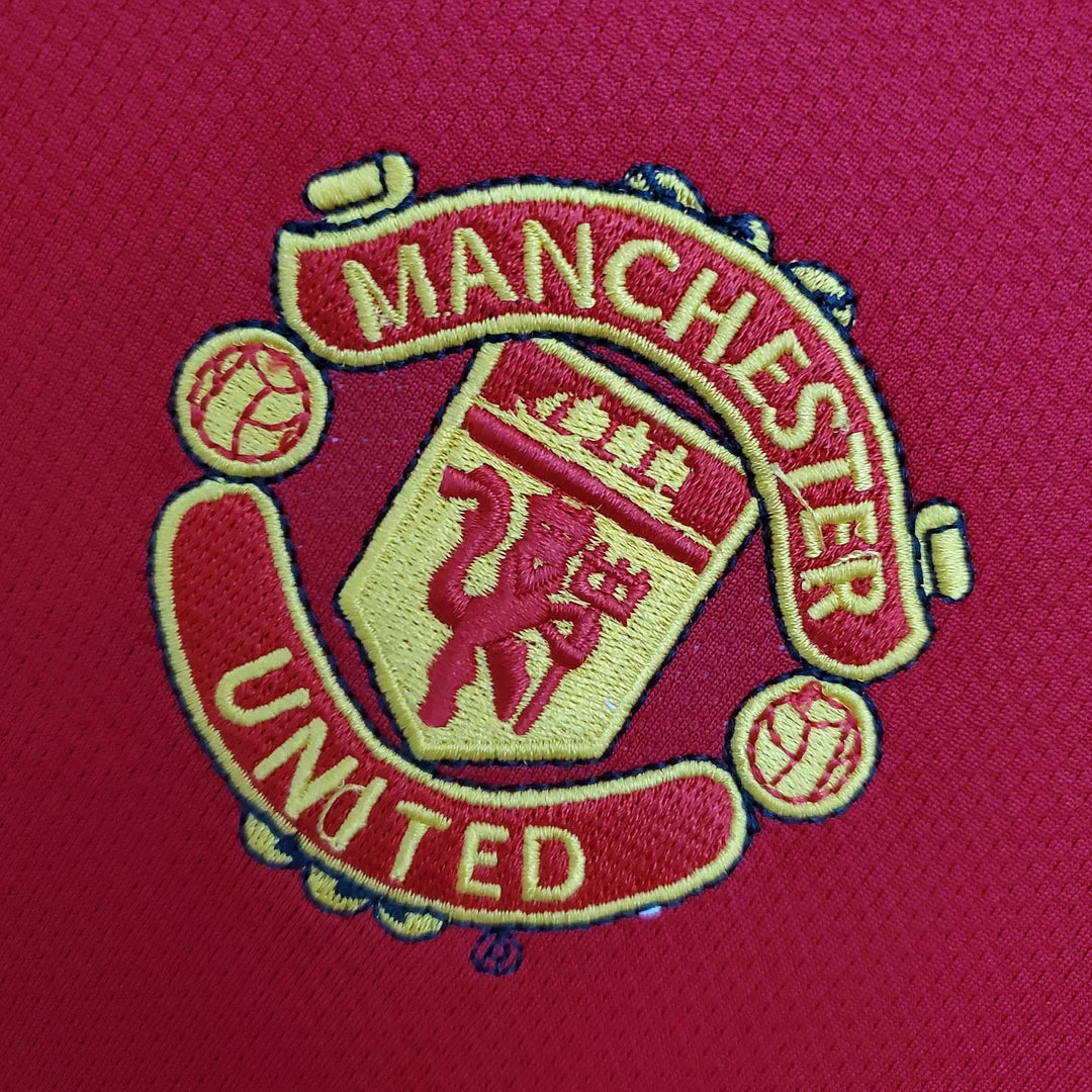 2004/2006 Retro Manchester United Local Manga Larga