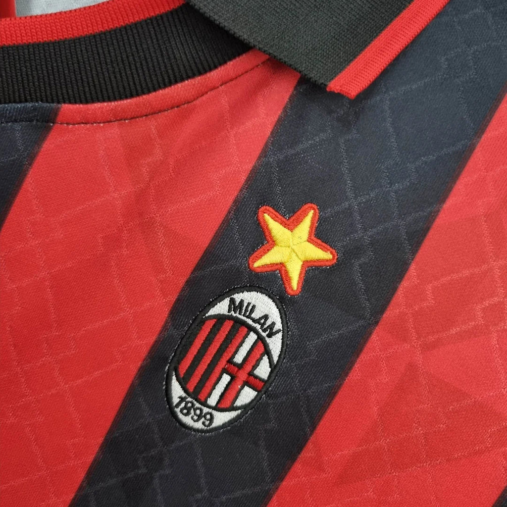 1995/1996 Maglia Home Retro AC Milan