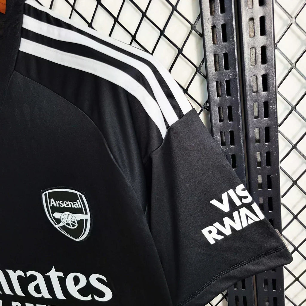 2023/2024 Completo da Portiere Arsenal Nero