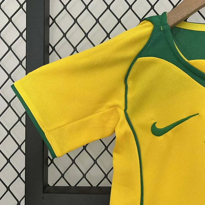 2004 Retro Brazil Home Kids Kit