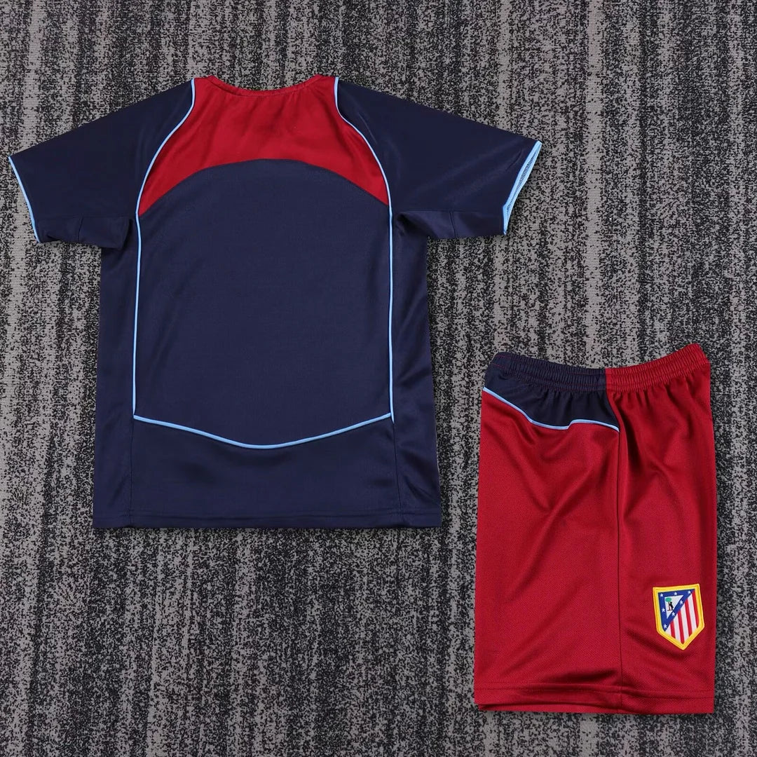 2004/2005 Maglia Retro Atletico Madrid Trasferta Taglia Bambino