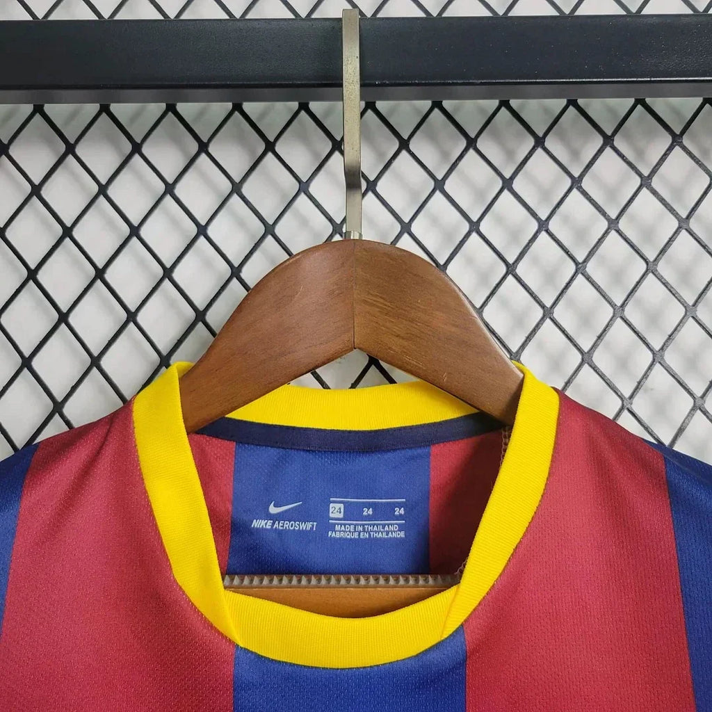 2010/2011 Retro Barcelona Local Talla Niño