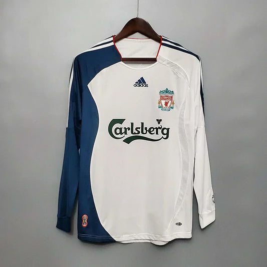 Retro 2006-2007 Liverpool Trasferta Manica lunga