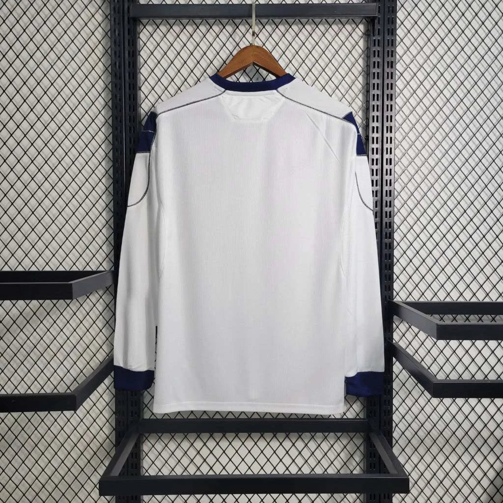 2000/2001 Retro Manchester United Visitante Manga Larga