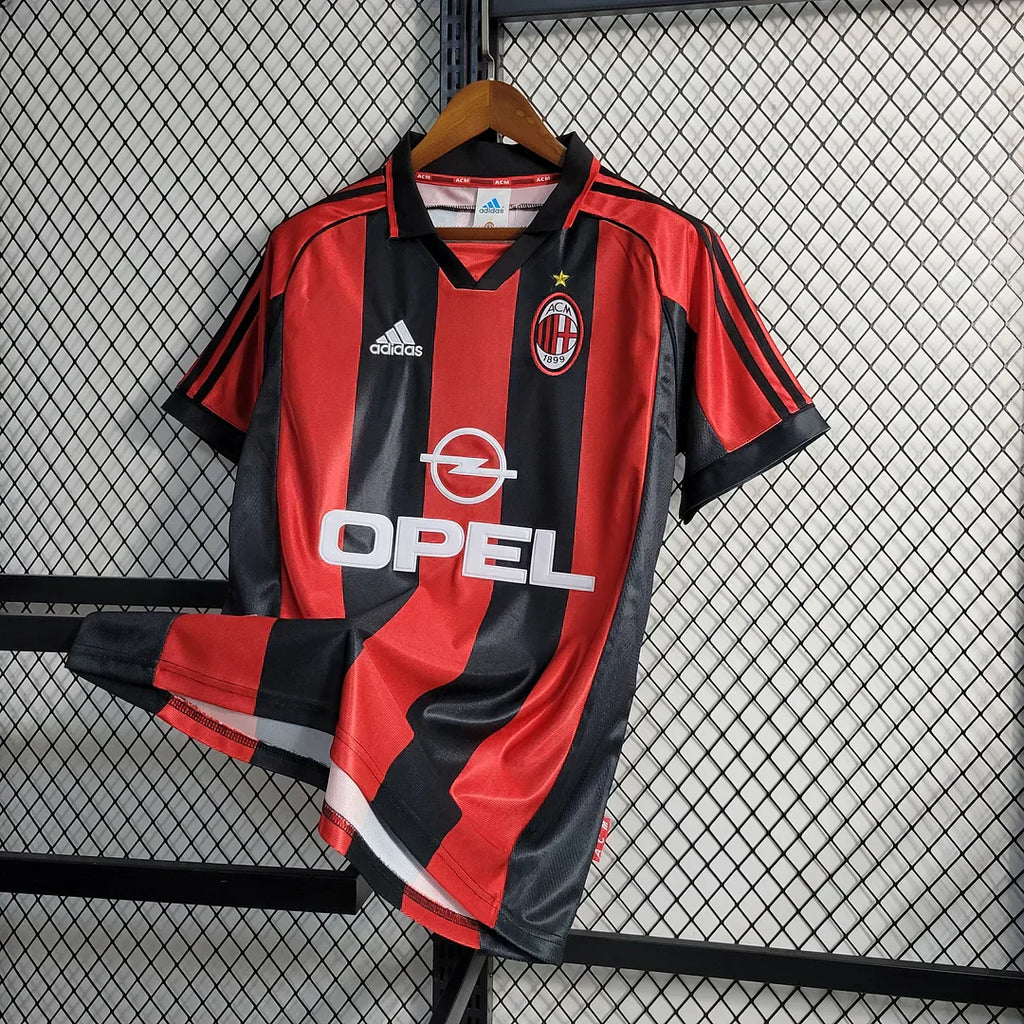 1998-1999 Milan Maglia Home Retro