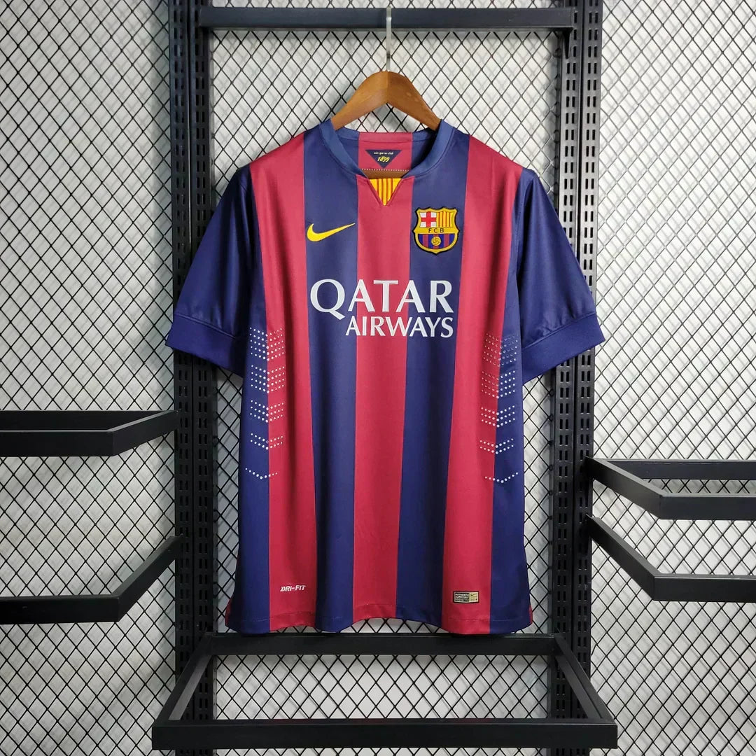 2014-2015 Retro Barcelona Home