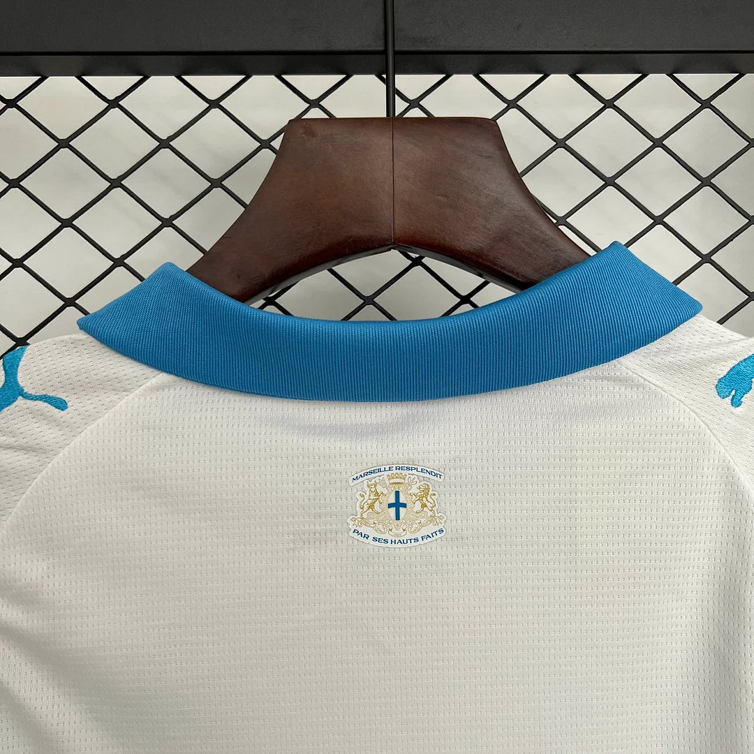2025/2026 Olympique Marsiglia Home Kit Taglia Bambino