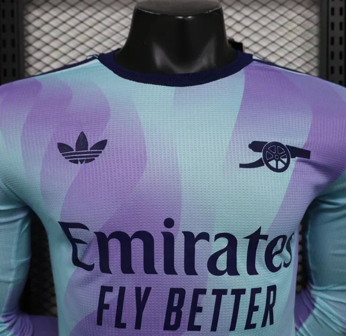 Arsenal 2024/2025 Alternativa Kit Manga Larga