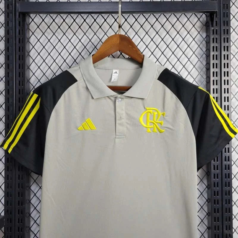 2024/2025 Flamengo Grey Polo Shirt