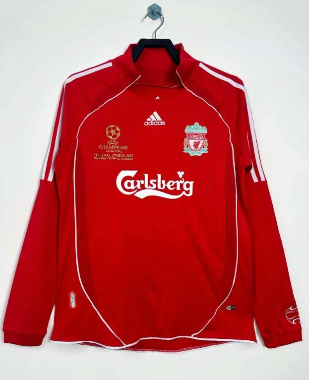 2006/2007 Retro Liverpool Local Manga Larga