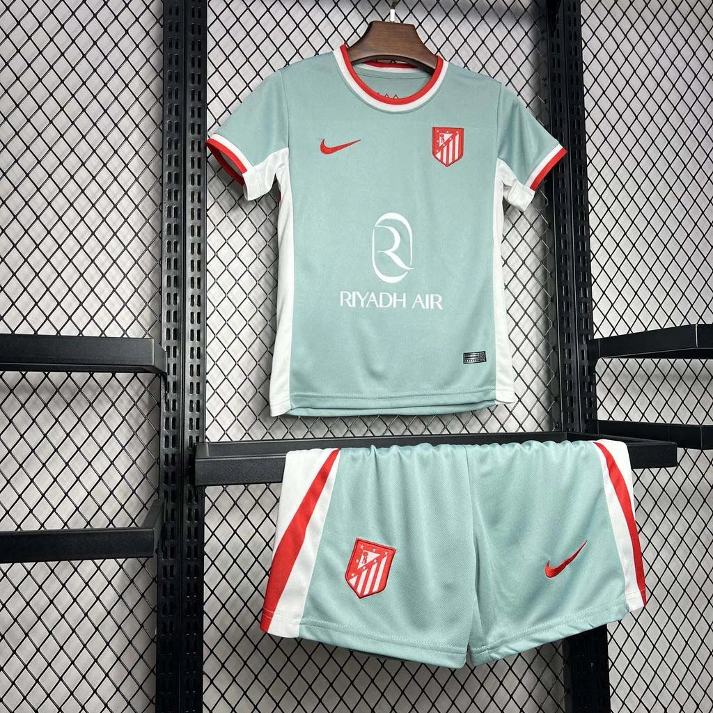 2024-2025 Kit Trasferta Atletico Madrid Taglia Bambino