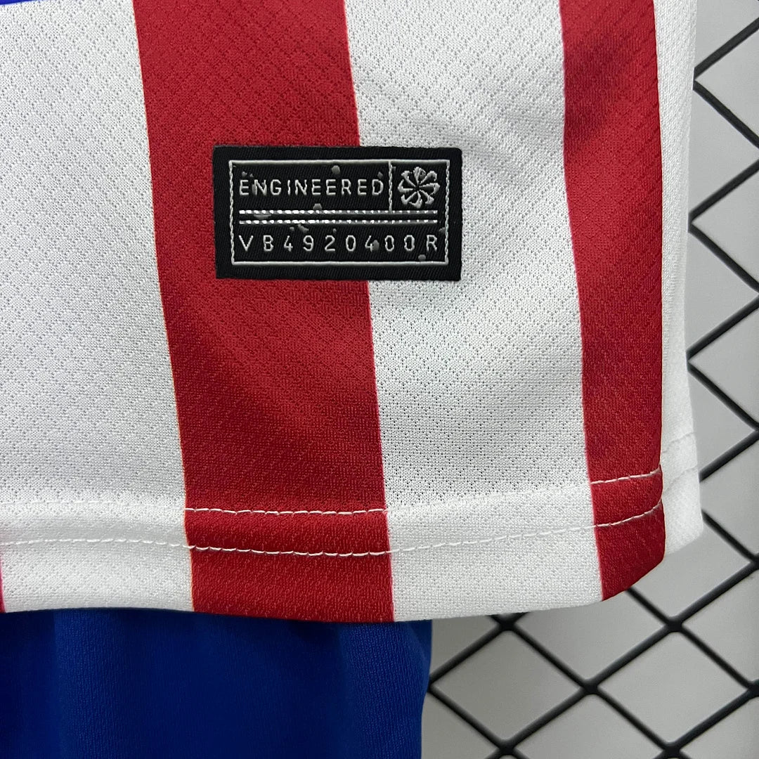 2025/2026 Kit Casa Atletico Madrid Taglia Bambino