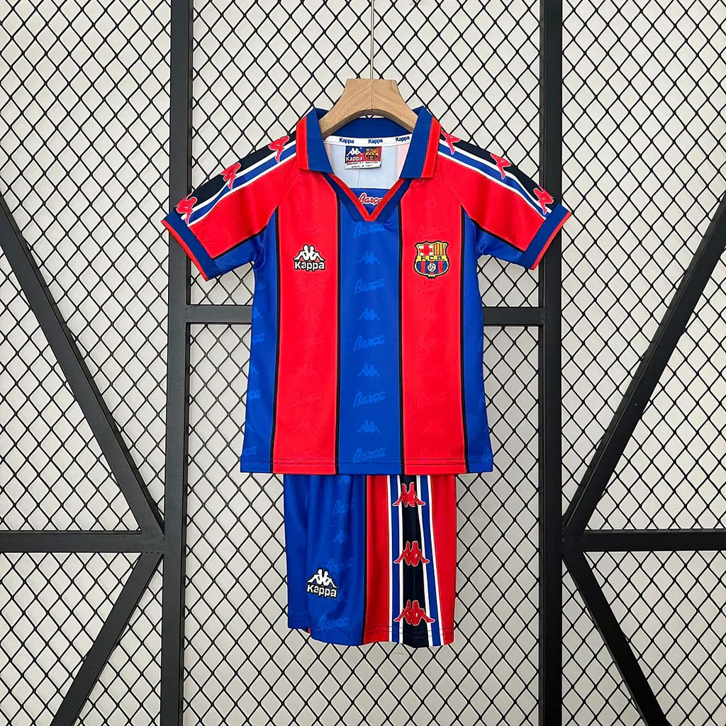 1996/1997 Retro Barcellona Casa Taglia Bambino