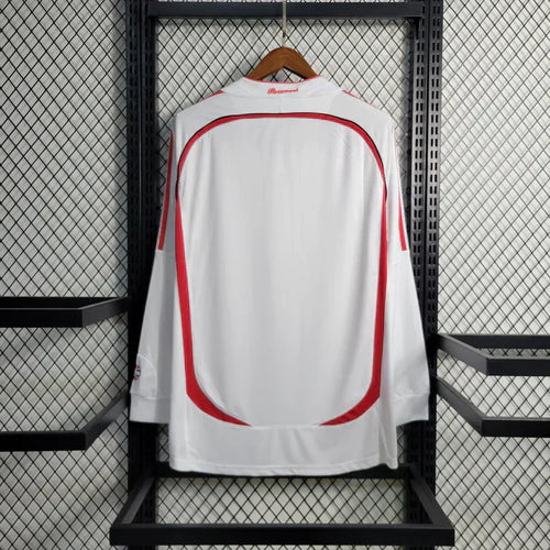 2006/2007 Retro AC Milan Visitante Manga Larga