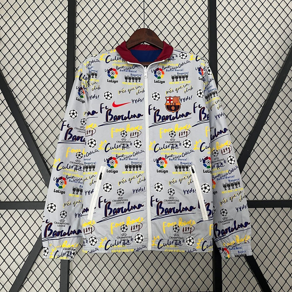 Cortavientos Reversible Fc Barcelona