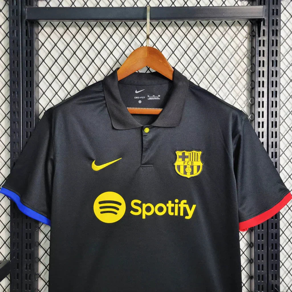 Polo nero Barcellona 2023/2024