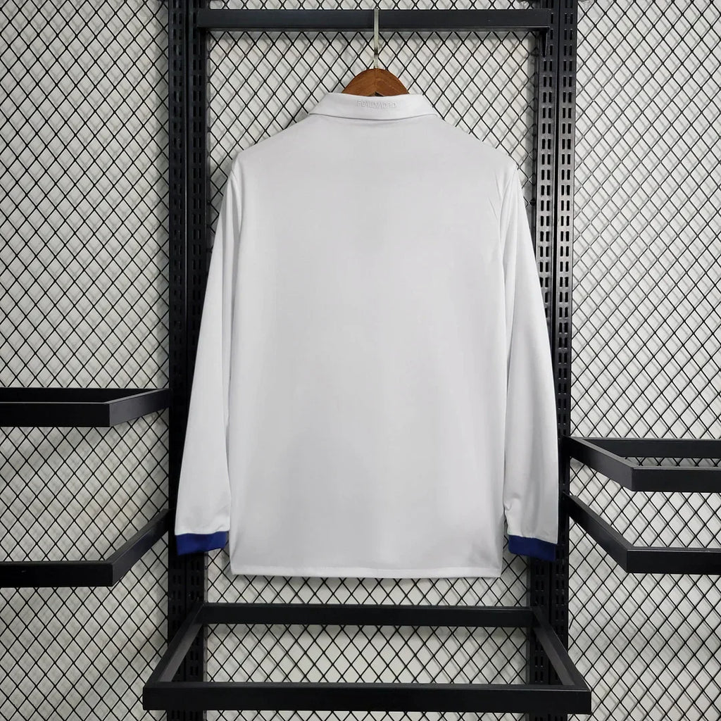2016/2017 Maglia Retrò Real Madrid Home Manica Lunga