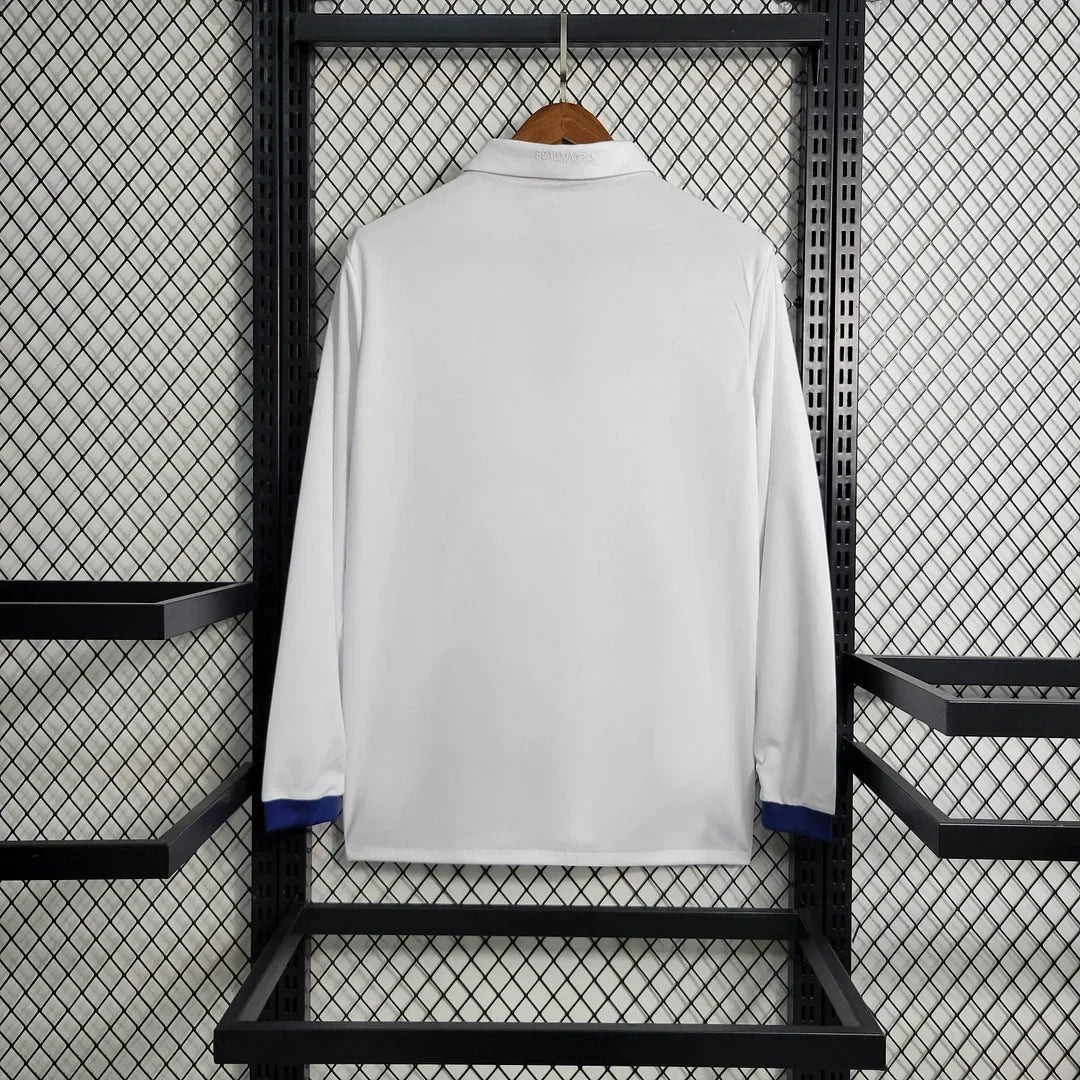 2016/2017 Maglia Retrò Real Madrid Home Manica Lunga