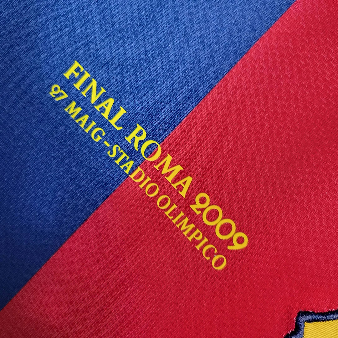 Maglia Barcellona Retrò Casa 2008/2009 Finale UCL