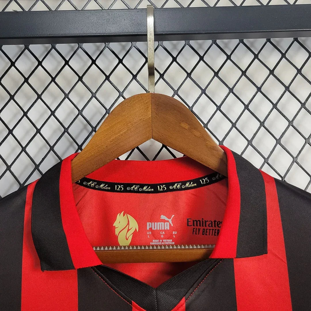 2024/2025 AC Milan 125th Aniversario Manga Larga