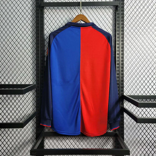 1999-2000 Barcellona Centenario Maglia Manica Lunga