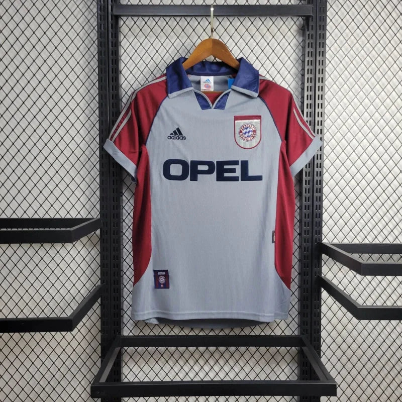 1998-2000 Retro Bayern Munchen Alternativa Visitante