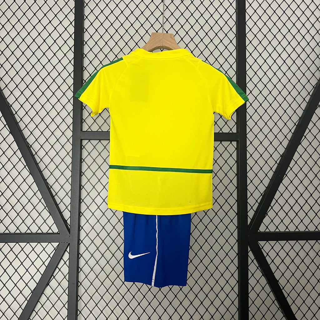 Brasile 2002 Home Taglia Bambino