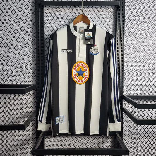 Newcastle United Retrò 1997-1999 Maglia Manica Lunga