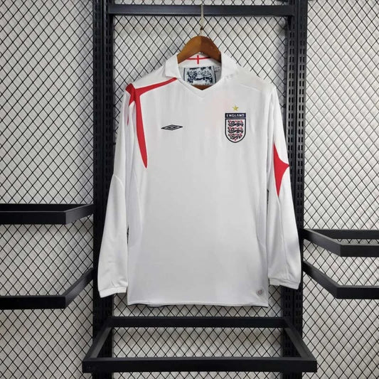 2006 Retro England Local Manga Larga