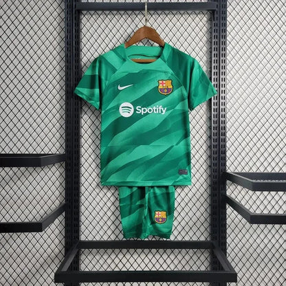 Kit da portiere Barcellona 2023/2024 Taglia Bambino