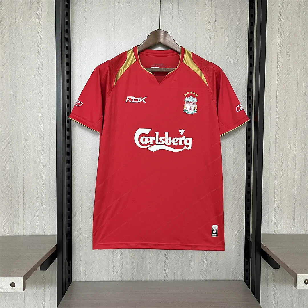 2005-2006 Maglia retrò Liverpool Casa