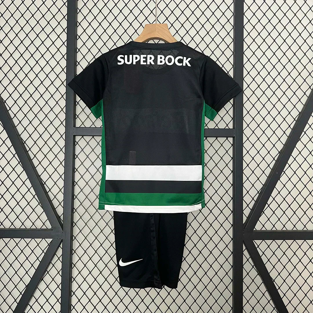 2024/2025 Sporting Lisbon Maglia Casa Bambino