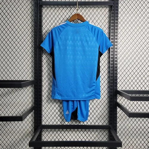 Kit da portiere blu Real Madrid 2023/2024