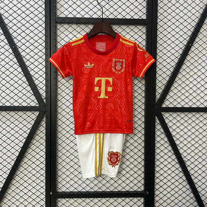 Bayern Munich 2025/2026 125th Anniversary Edition Red Kids' Size