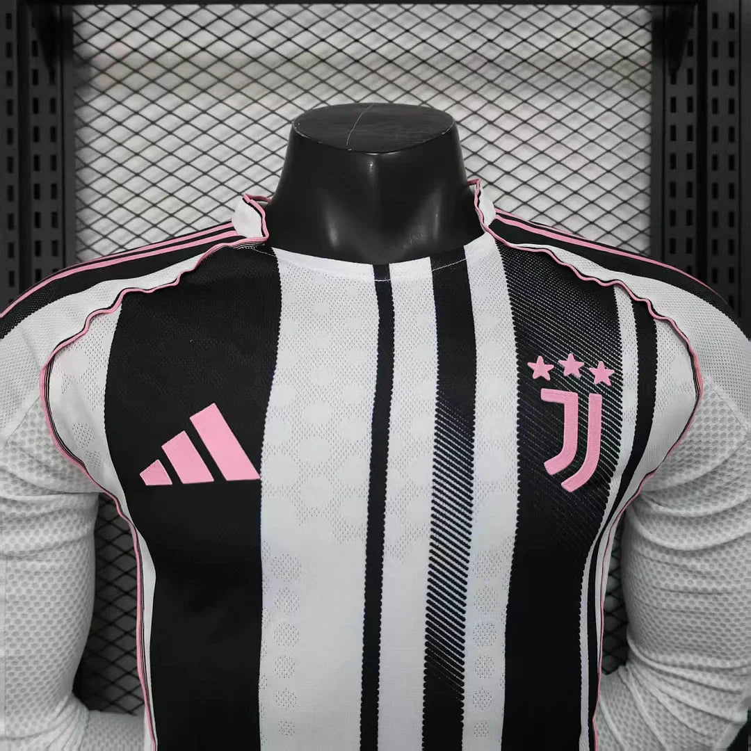 2025/2026 Juventus Home Long Sleeve Kit