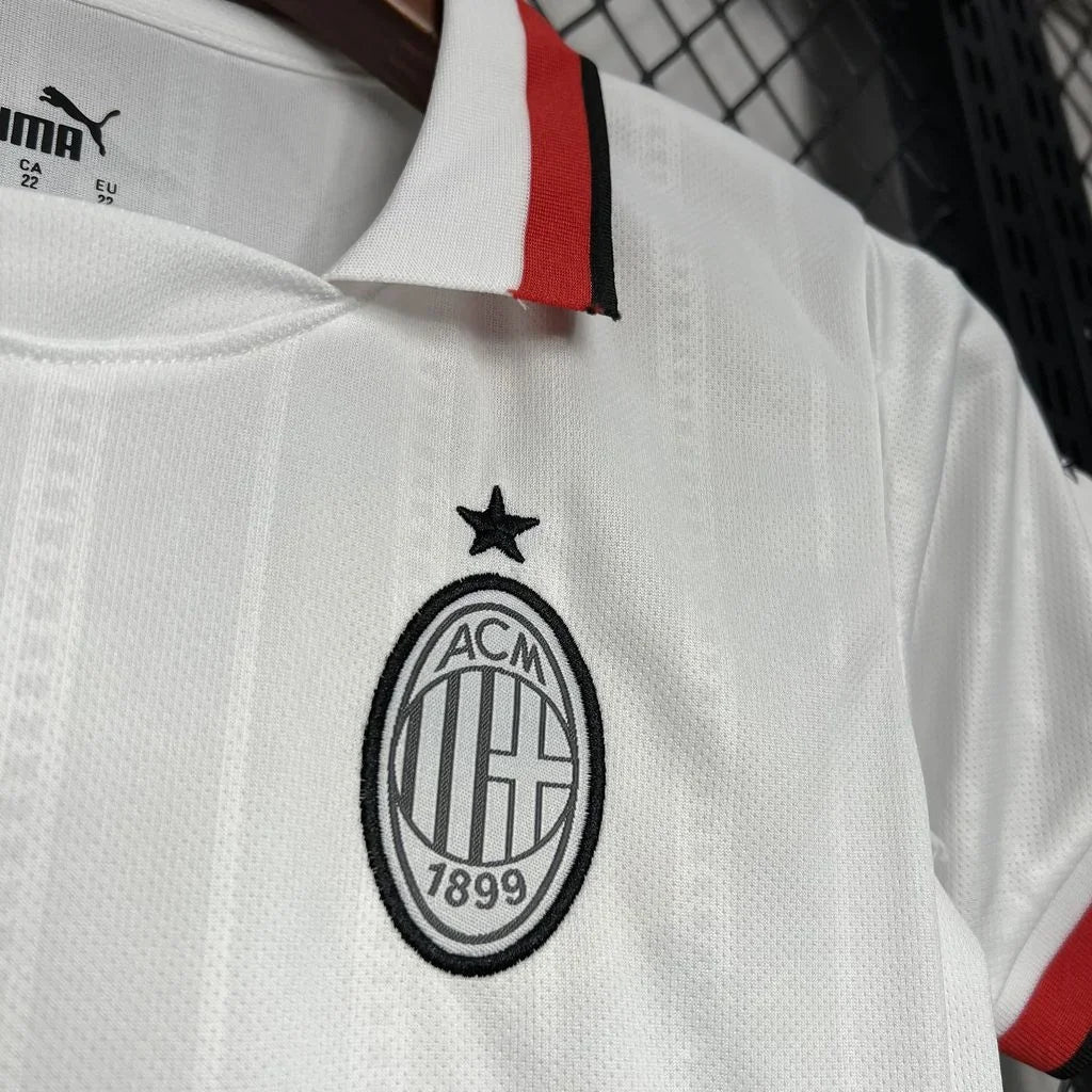 2024/2025 AC Milan Visitante Talla Niño