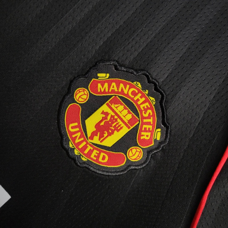 Manchester United 2007/2008 Nero Taglia Bambino