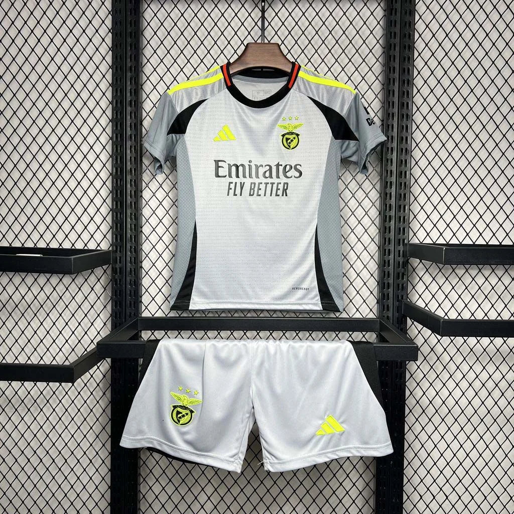 2024-2025 Benfica Kit Trasferta Alternativo Taglia Bambino